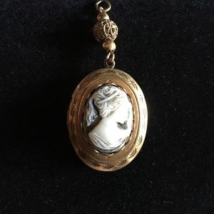 Cameo Locket Pendant